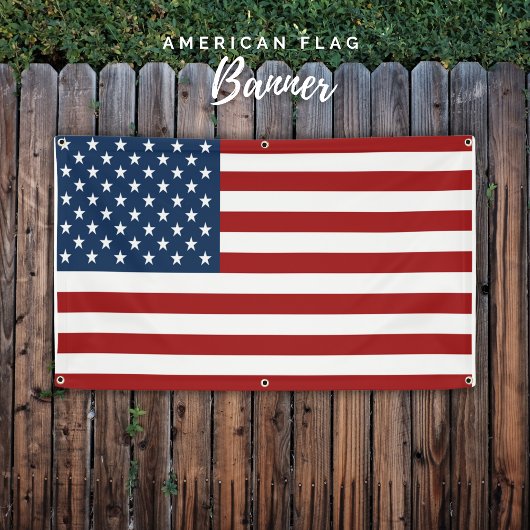 Amerikanische Flagge Banner