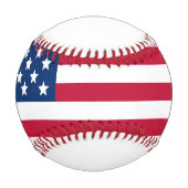Amerikanische Flagge Baseball (Vorderseite)
