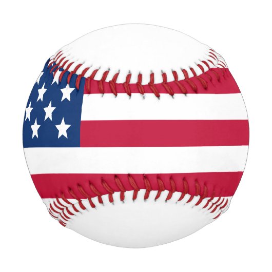 Amerikanische Flagge Baseball (Vorderseite)