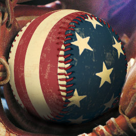 Amerikanische Flagge Baseball