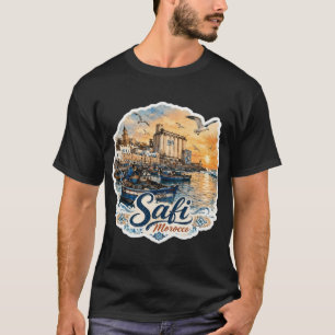 Amerikanische Flagge beim Fischen T-Shirt