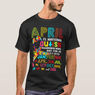 Amerikanische Flagge Beste Autismus Paw Paw je Aut T-Shirt