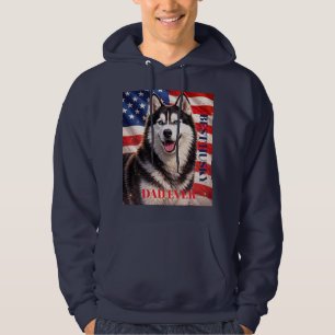 Amerikanische Flagge Bester Vater Aller Zeiten Hus Hoodie