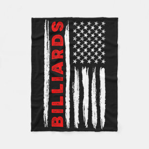 Amerikanische Flagge Billiards US-amerikanische Mä Fleecedecke