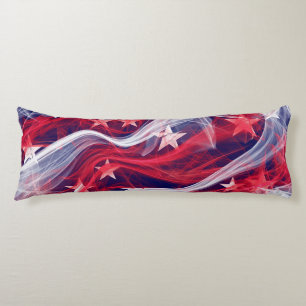 Amerikanische Flagge Body Pillow Seitenschläferkissen