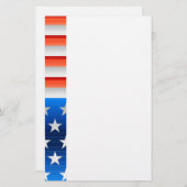 Amerikanische Flagge Briefpapier (Vorne/Hinten)