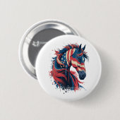 Amerikanische Flagge Button (Vorne & Hinten)