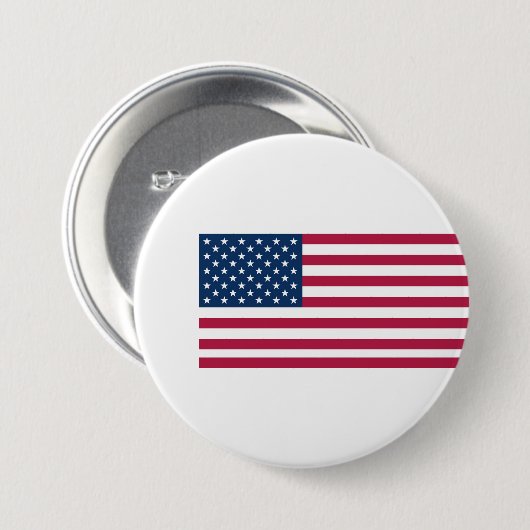 Amerikanische Flagge Button (Vorne & Hinten)