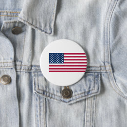 Amerikanische Flagge Button
