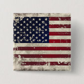 Amerikanische Flagge Button (Vorderseite)