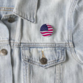 Amerikanische Flagge Button (Beispiel)