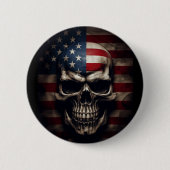 Amerikanische Flagge Button (Vorderseite)