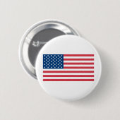 Amerikanische Flagge Button (Vorne & Hinten)