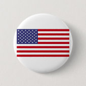 Amerikanische Flagge Button (Vorderseite)