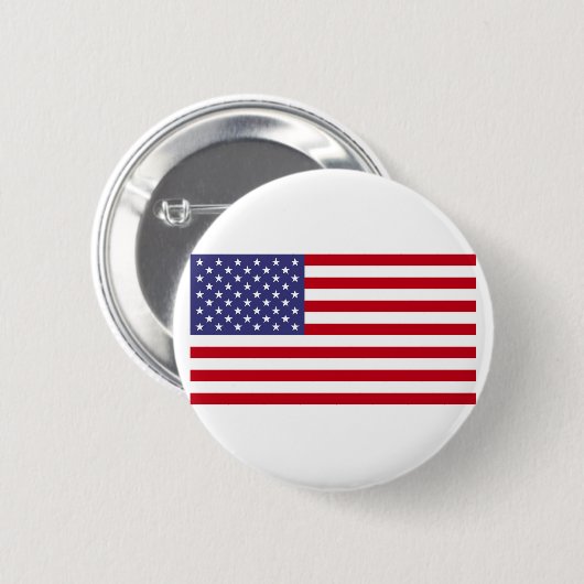 Amerikanische Flagge Button (Vorne & Hinten)