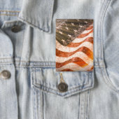 Amerikanische Flagge Button (Insitu)