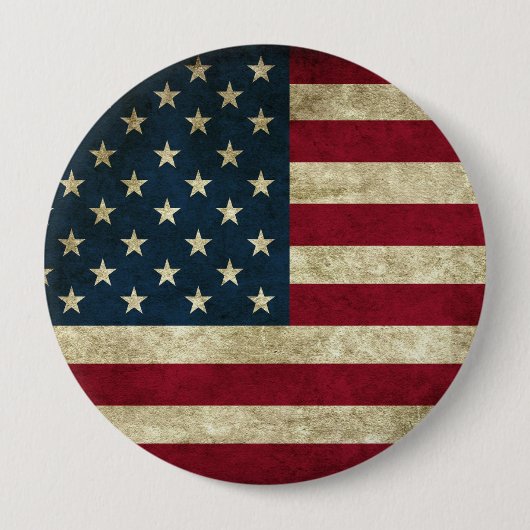 Amerikanische Flagge Button (Vorderseite)