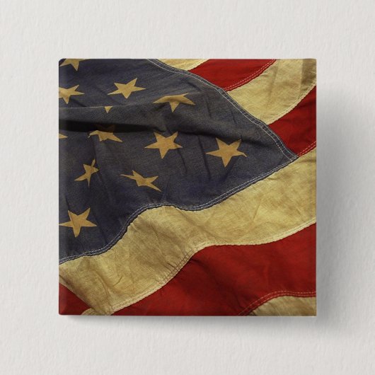 Amerikanische Flagge Button (Vorderseite)