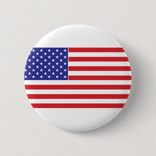 Amerikanische Flagge Button (Vorderseite)