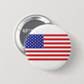 Amerikanische Flagge Button (Vorne & Hinten)