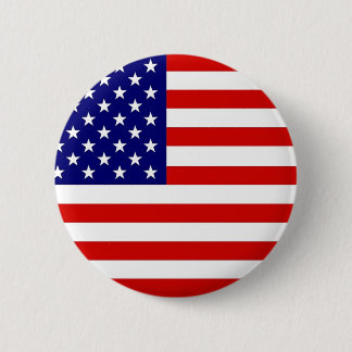 Amerikanische Flagge Button