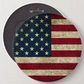 Amerikanische Flagge Button (Vorne & Hinten)