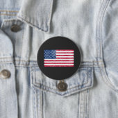 Amerikanische Flagge Button (Beispiel)