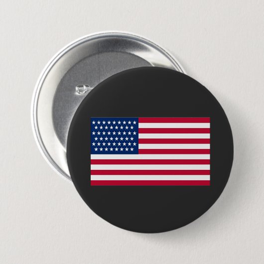 Amerikanische Flagge Button (Vorne & Hinten)