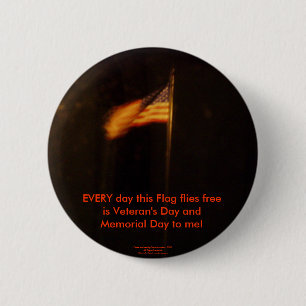 Amerikanische Flagge Button