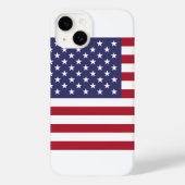 Amerikanische Flagge Case-Mate iPhone Hülle (Rückseite)