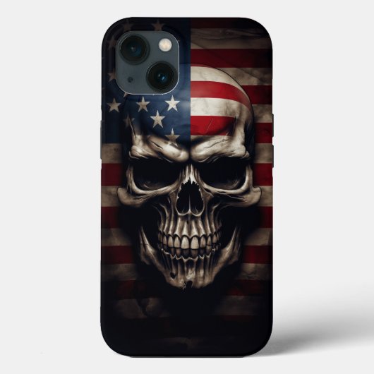 Amerikanische Flagge Case-Mate iPhone Hülle (Rückseite)