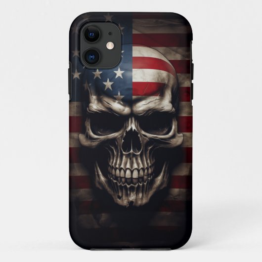Amerikanische Flagge Case-Mate iPhone Hülle (Rückseite)