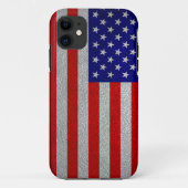 Amerikanische Flagge Case-Mate iPhone Hülle (Rückseite)