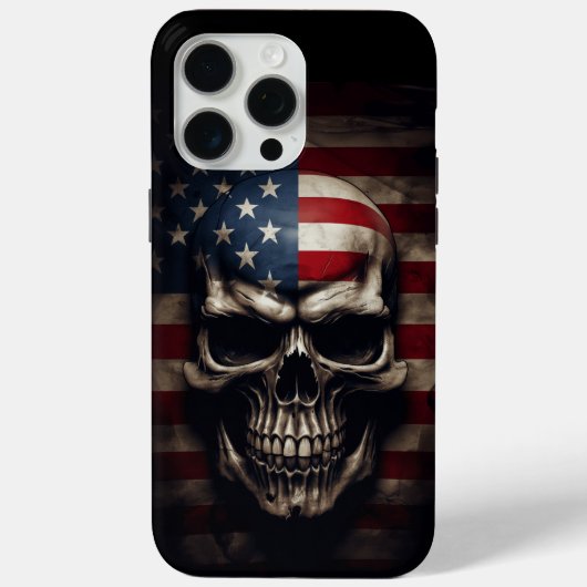 Amerikanische Flagge Case-Mate iPhone Hülle (Rückseite)