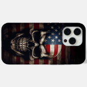 Amerikanische Flagge Case-Mate iPhone Hülle (Rückseite (Horizontal))