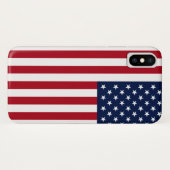 Amerikanische Flagge Case-Mate iPhone Hülle (Rückseite (Horizontal))