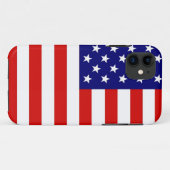 Amerikanische Flagge Case-Mate iPhone Hülle (Rückseite (Horizontal))