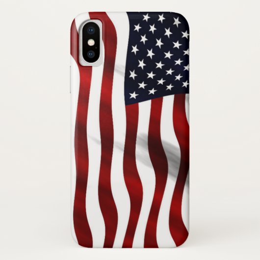 Amerikanische Flagge Case-Mate iPhone Hülle (Rückseite)