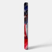 Amerikanische Flagge Case-Mate iPhone Hülle (Rückseite / Links)