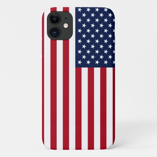 Amerikanische Flagge Case-Mate iPhone Hülle (Rückseite)