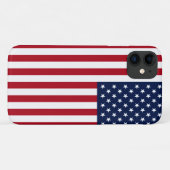 Amerikanische Flagge Case-Mate iPhone Hülle (Rückseite (Horizontal))