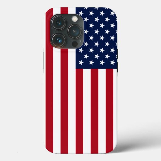 Amerikanische Flagge Case-Mate iPhone Hülle (Rückseite)