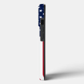 Amerikanische Flagge Case-Mate iPhone Hülle (Rückseite / Links)