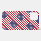 Amerikanische Flagge Case-Mate iPhone Hülle (Rückseite (Horizontal))
