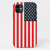 Amerikanische Flagge Case-Mate iPhone Hülle (Rückseite)