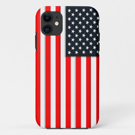 Amerikanische Flagge Case-Mate iPhone Hülle (Rückseite)