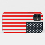 Amerikanische Flagge Case-Mate iPhone Hülle (Rückseite (Horizontal))