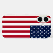 Amerikanische Flagge Case-Mate iPhone Hülle (Rückseite (Horizontal))