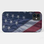 Amerikanische Flagge Case-Mate iPhone Hülle (Rückseite (Horizontal))