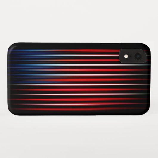Amerikanische Flagge Case-Mate iPhone Hülle (Rückseite (Horizontal))